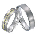 Design Simple Wedding Ring Men′s Stainless Steel Ring